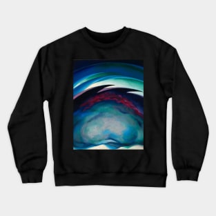 High Resolution Series 1 From the Plains by Georgia O'Keeffe Crewneck Sweatshirt